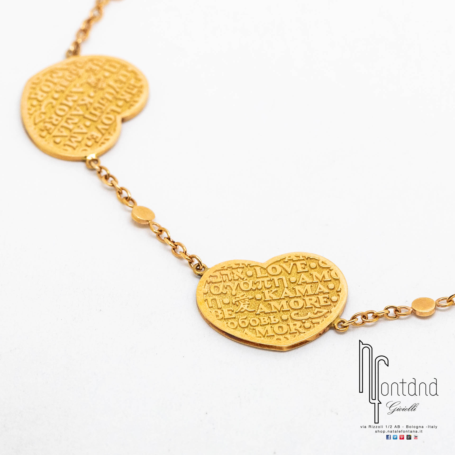 Bracciale PINKARMA in oro rosa 18kt