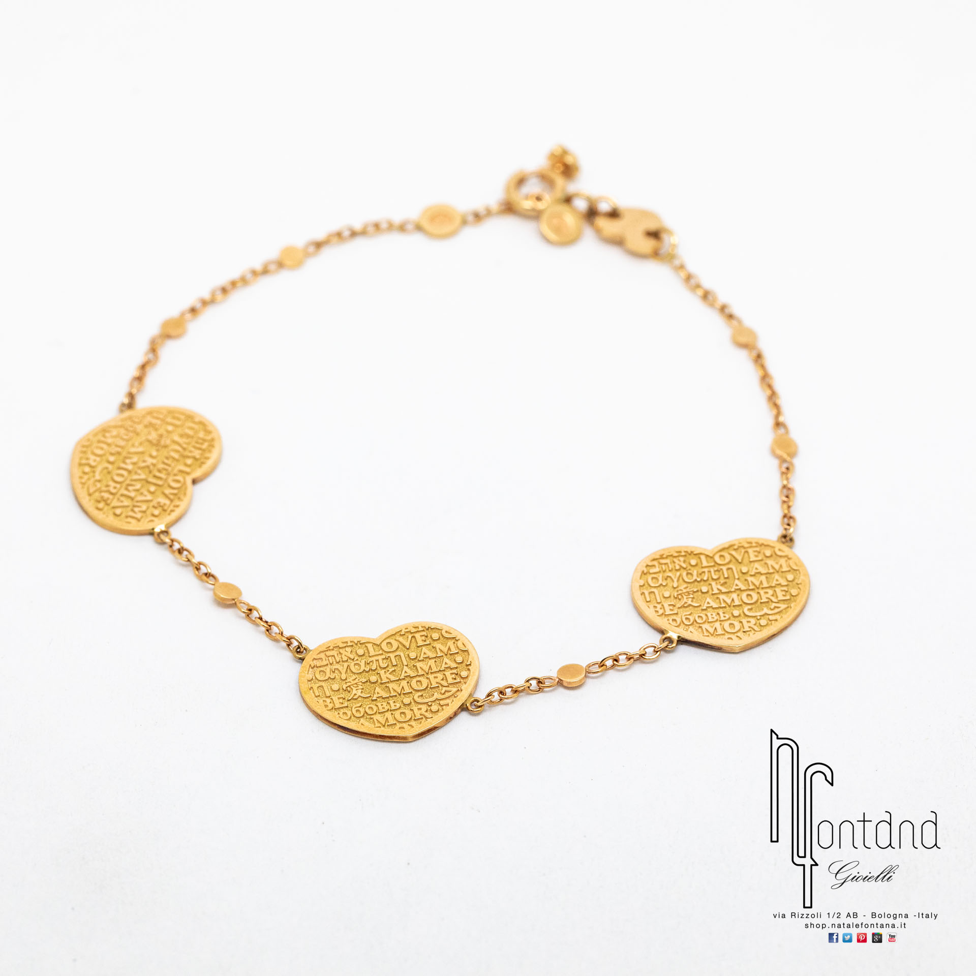 Bracciale PINKARMA in oro rosa 18kt