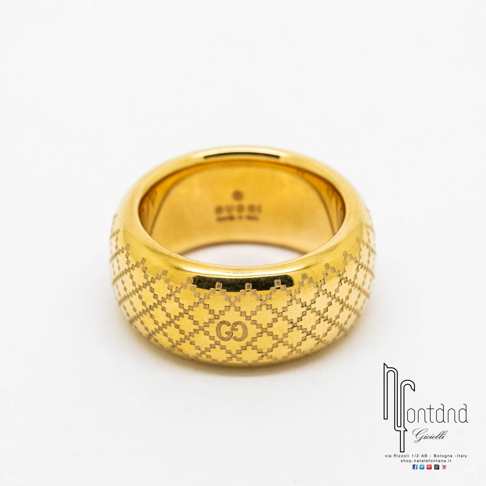 ANELLO DIAMANTISSIMA ORO GIALLO 18KT