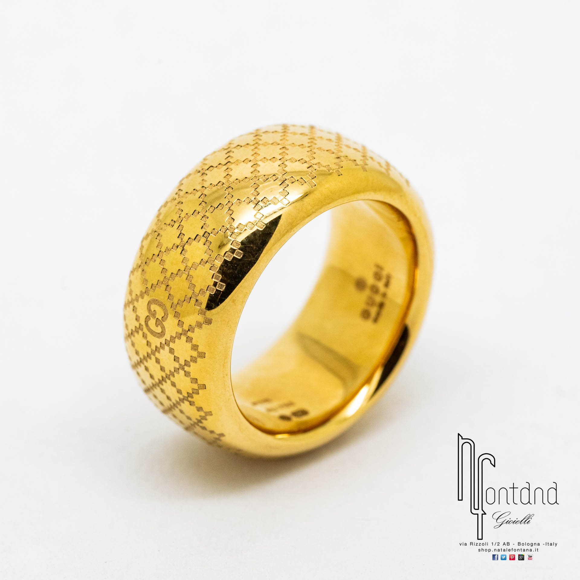 ANELLO DIAMANTISSIMA ORO GIALLO 18KT