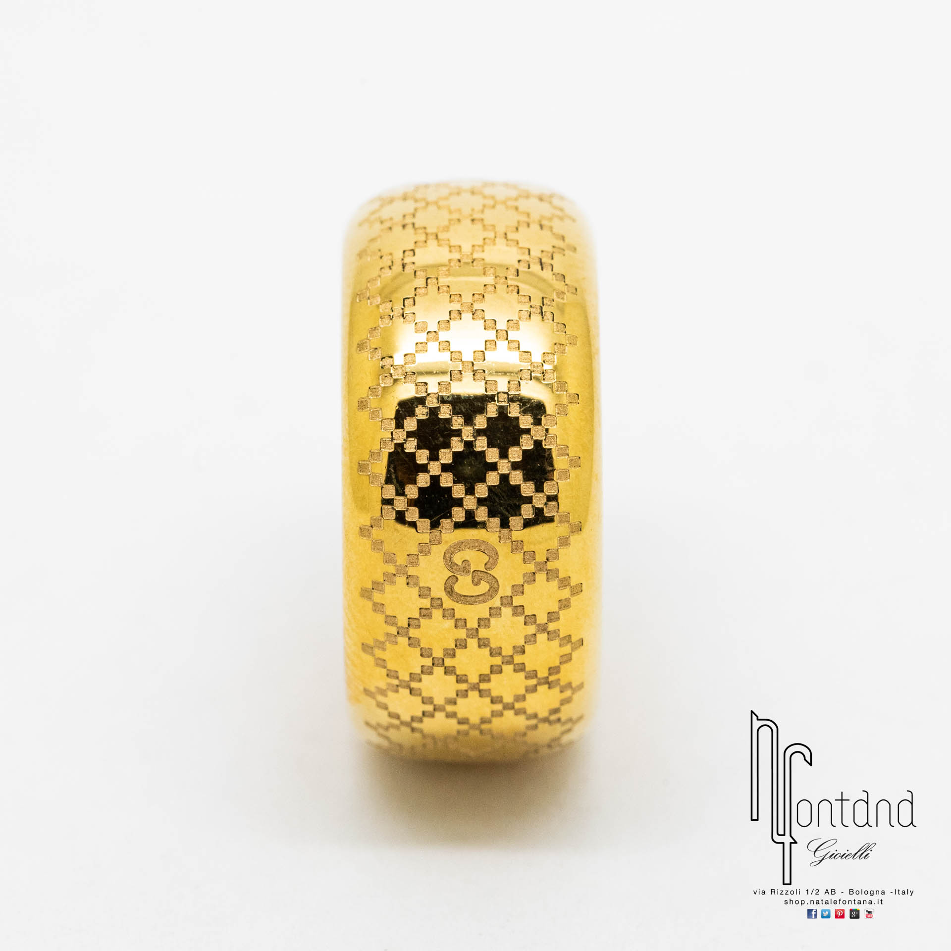 ANELLO DIAMANTISSIMA ORO GIALLO 18KT