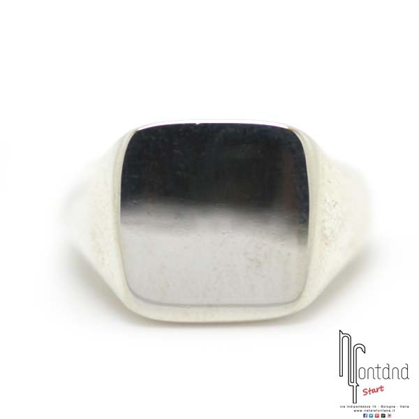 Anello Chevalier Donna Quadrato in argento 925