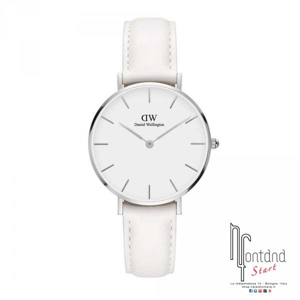 Daniel Wellington - Classic Petite White Bondi - 32 mm - Silver