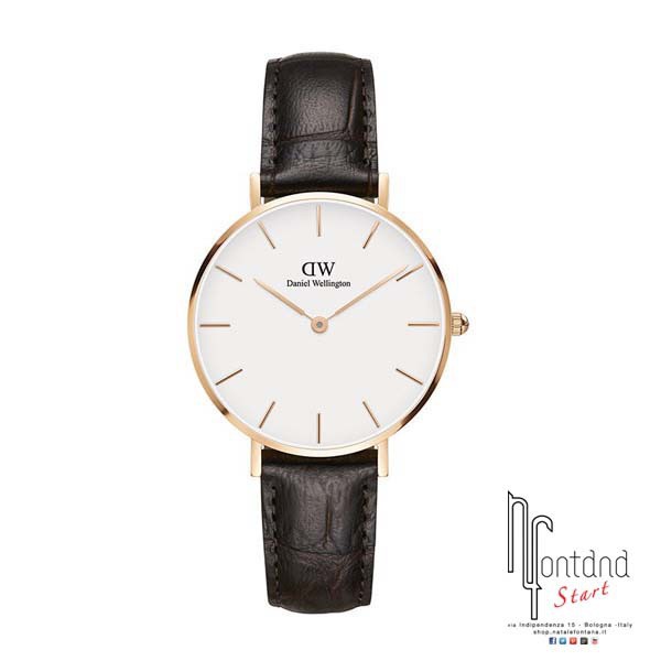 Daniel Wellington - Classic Petite White York - 32 mm - Gold