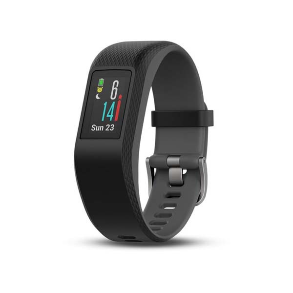 Garmin Vivosport a colori con cardio da polso, Smart Notification, Sport preimpostati e GPS - Black