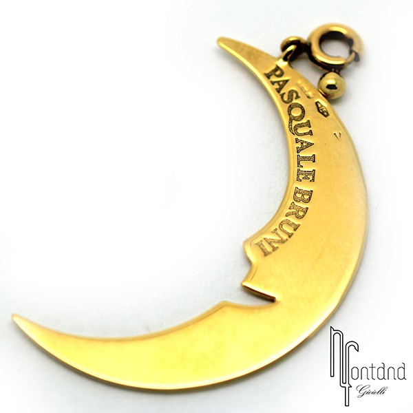 Ciondolo grande Luna - Collezione Le Monde di Pasquale Bruni