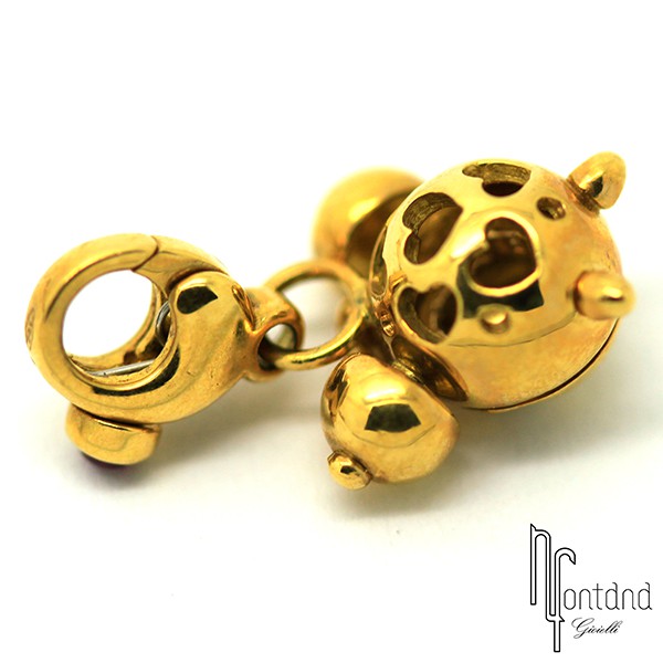 Ciondolo Sveglia di Pasquale Bruni in oro giallo