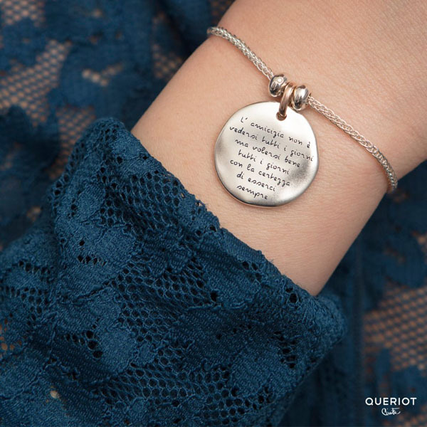 Moneta Queriot L'amicizia non è vedersi tutti i giorni ma volersi bene tutti i giorni con la certezza di esserci sempre