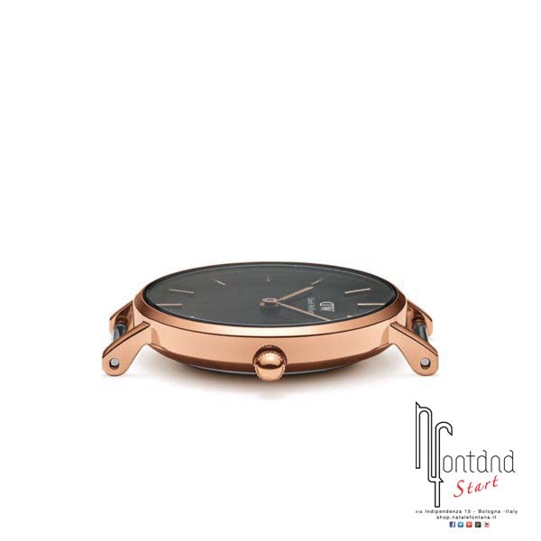 Orologio Daniel Wellington - Classic Petite Melrose Black - 28 mm - Rose Gold