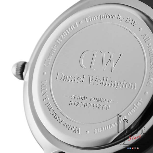 Orologio Daniel Wellington - Classic Petite Sterling Black - 28 mm - Silver