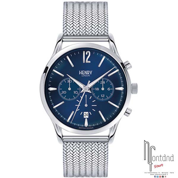 Orologio Henry London - Knightsbridge - 41 mm - Cronografo