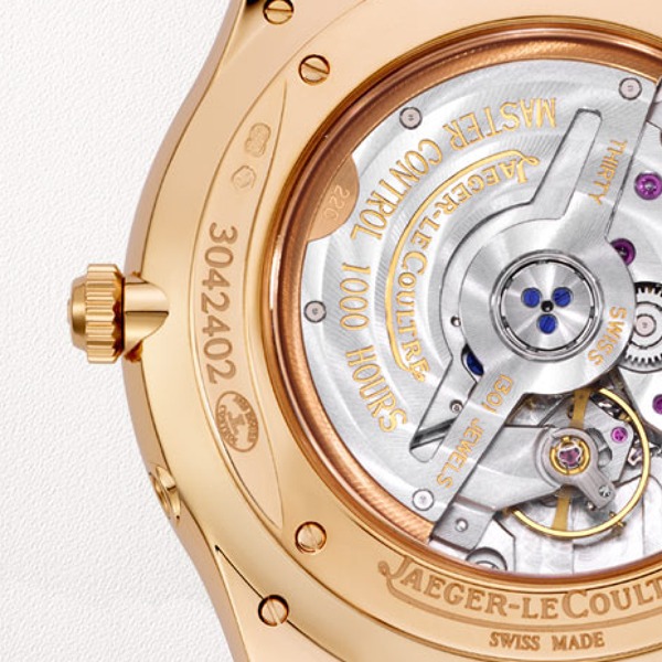 Orologio Jaeger Le-Coultre Master Ultra Thin Moon automatico con cassa in  oro rosa e fasi
