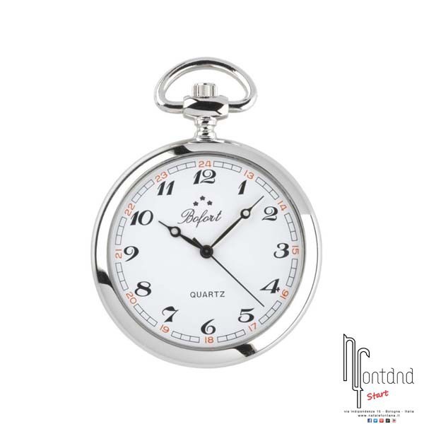 Orologio da tasca Bofort in acciaio - quarzo