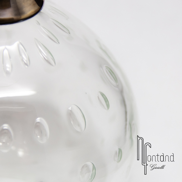 Pomellato Argenti - Bottiglia piccola in vetro e argento