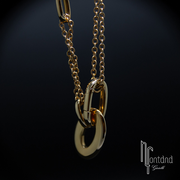 Pomellato - Collana collezione TANGO in oro rosa 18kt