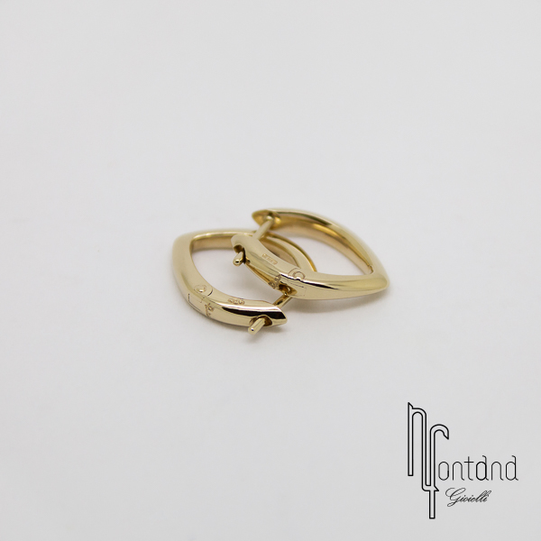 Pomellato - Orecchini collezione CRUNA in oro bianco 18kt piccole