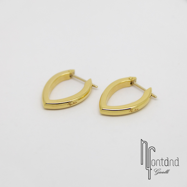 Pomellato - Orecchini collezione CRUNA in oro rosa 18kt piccole