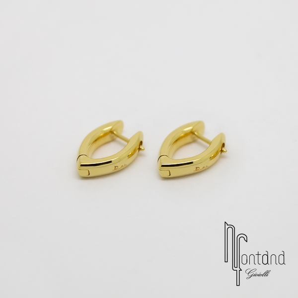 Pomellato - Orecchini collezione CRUNA in oro giallo 18kt piccole