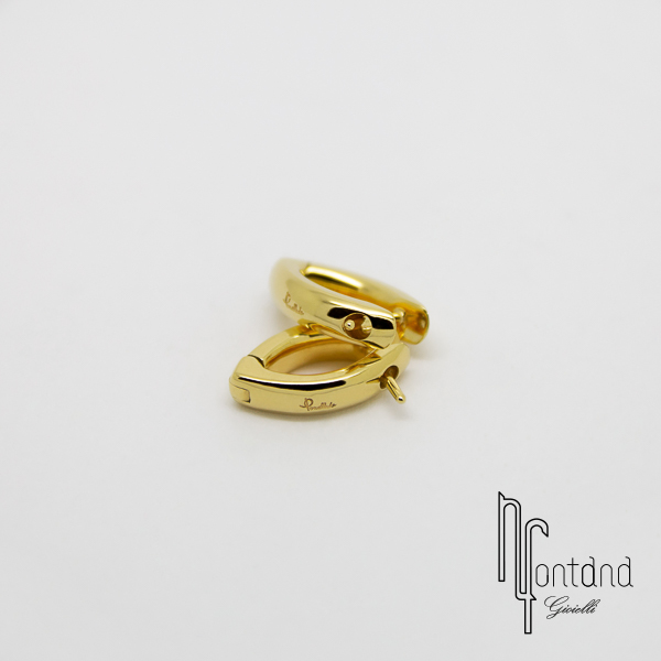 Pomellato - Orecchini collezione CRUNA in oro giallo 18kt piccole