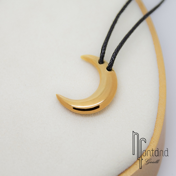 Pomellato - Ciondolo collezione MEZZALUNA in oro giallo 18kt