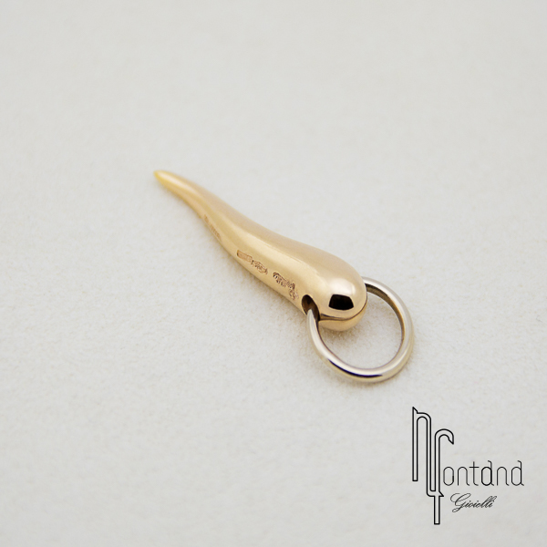 Pomellato - Ciondolo collezione CORNETTI in oro giallo/bianco 18kt