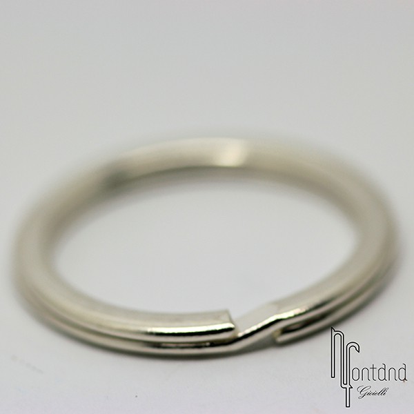 Moschettone in argento per chiavi