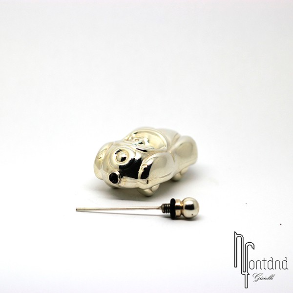 Porta profumi Macchina in argento