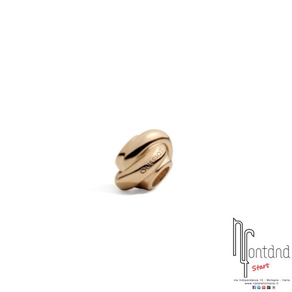 Queriot nodo grande in oro rosa 9 kt