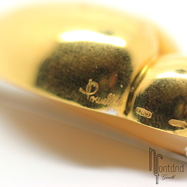 Pomellato - Spilla Rondine in oro giallo e brillante