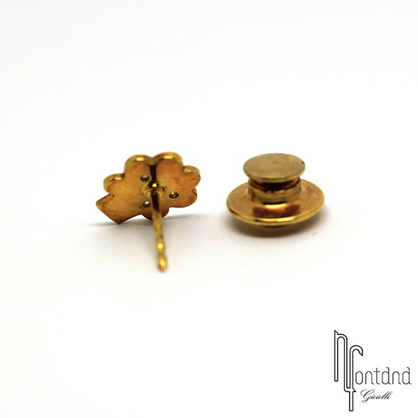 Pasquale Bruni - Spillino Alberello in oro giallo e brillanti